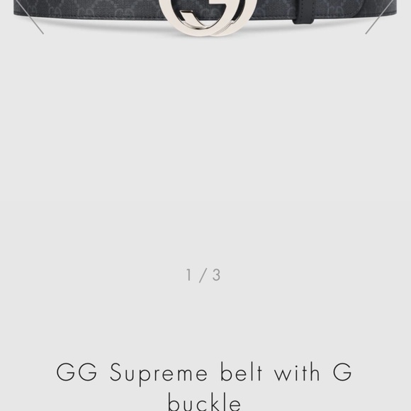 Gucci Supreme Belt - Picture 1 of 6